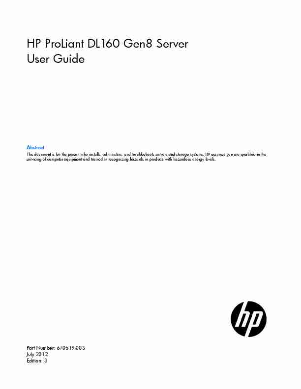 HP PROLIANT DL160 GEN8-page_pdf